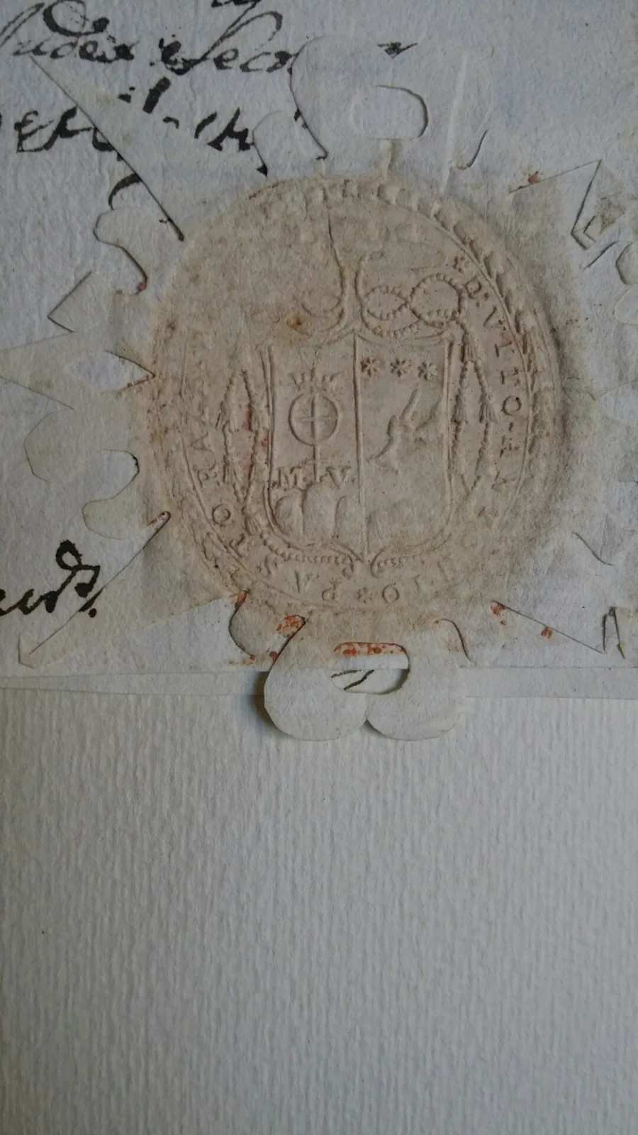 Sigillo di Vitantonio Pastorale