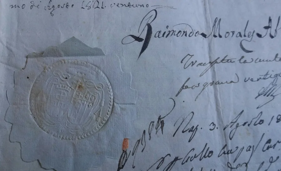 Sigillo di Raimondo Morales
