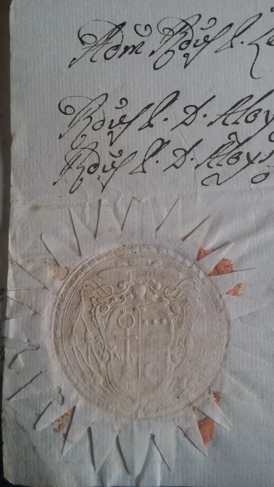 Sigillo di Eugenio Mauro