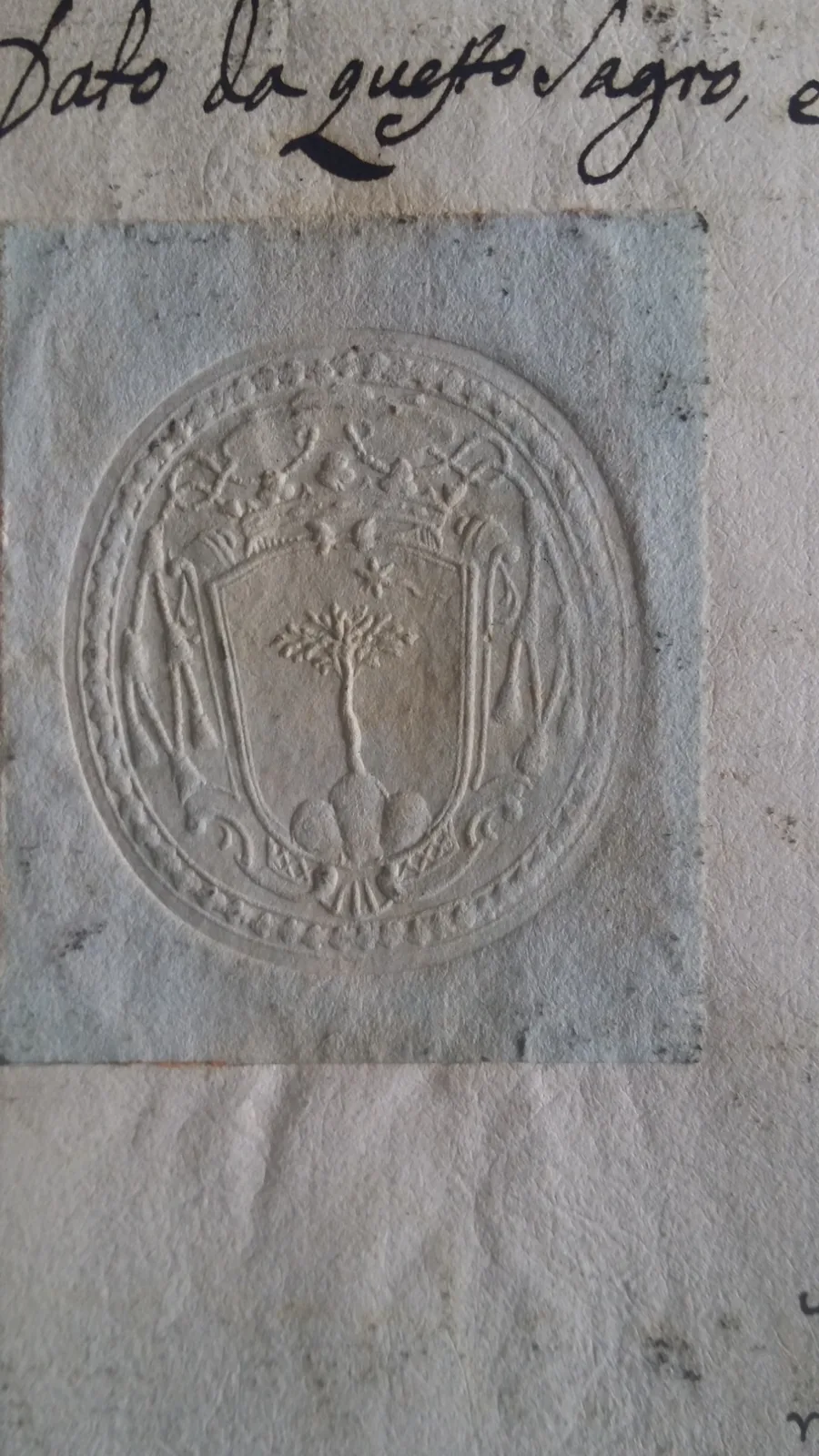 Sigillo di Ferdinando Pastena