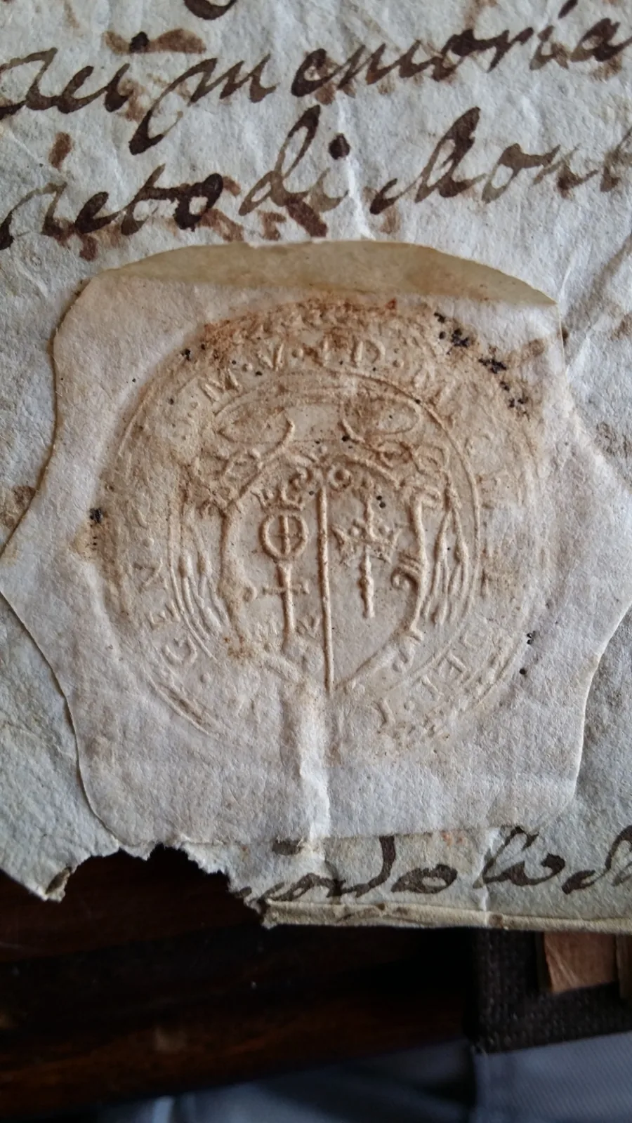 Sigillo di Michele Del Re